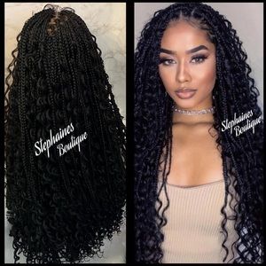 Human Hair Blended Lace Front Wig